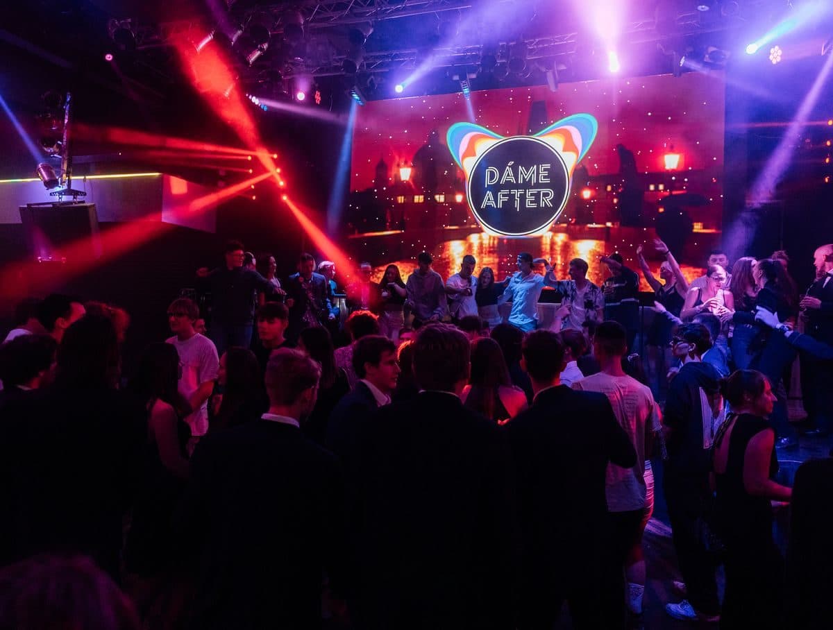 Maturitní afterparty SPŠaG Presslova v Lucerna Music Baru